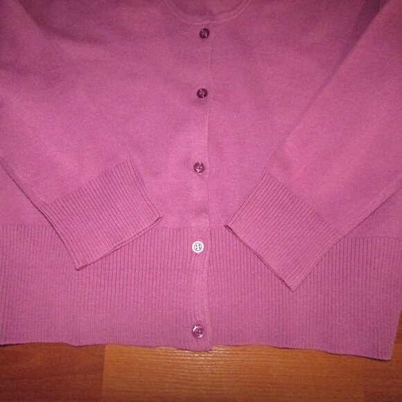 JANA Soft Purple Cardigan - Sz XL - NEW - Picture 3 of 5